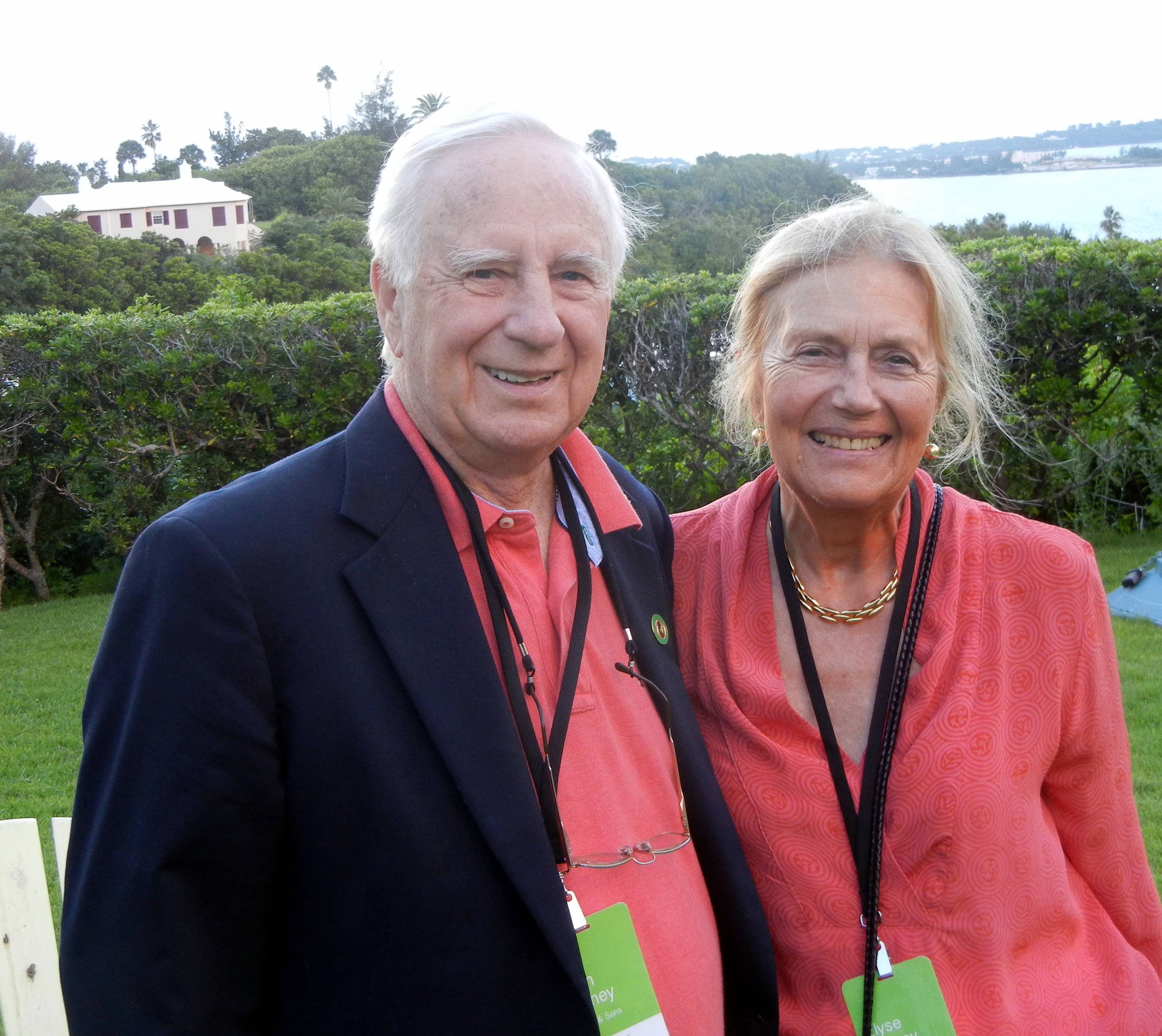 John and Elyse Harney, Bermuda, 2013.