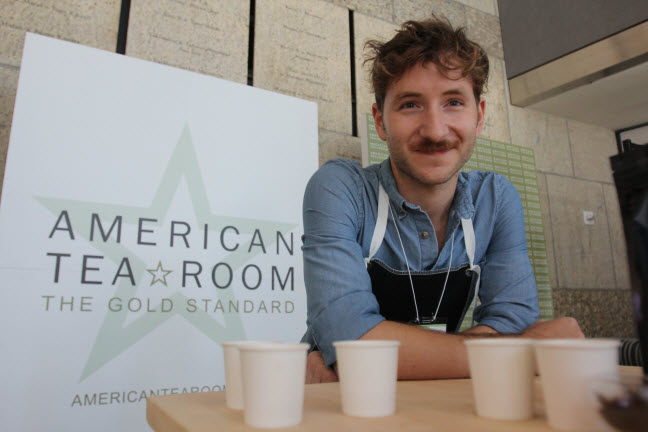 Jordan Huxley, Store Manager, American Tea Room.