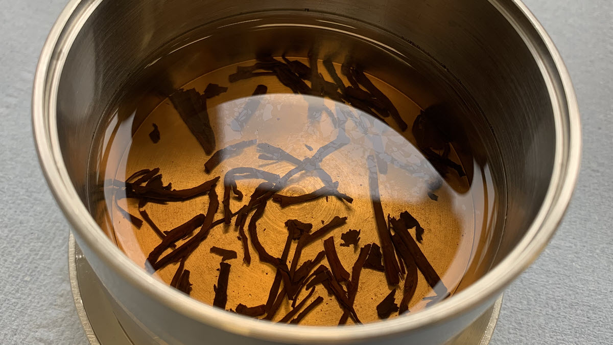 Tea Film in a cup