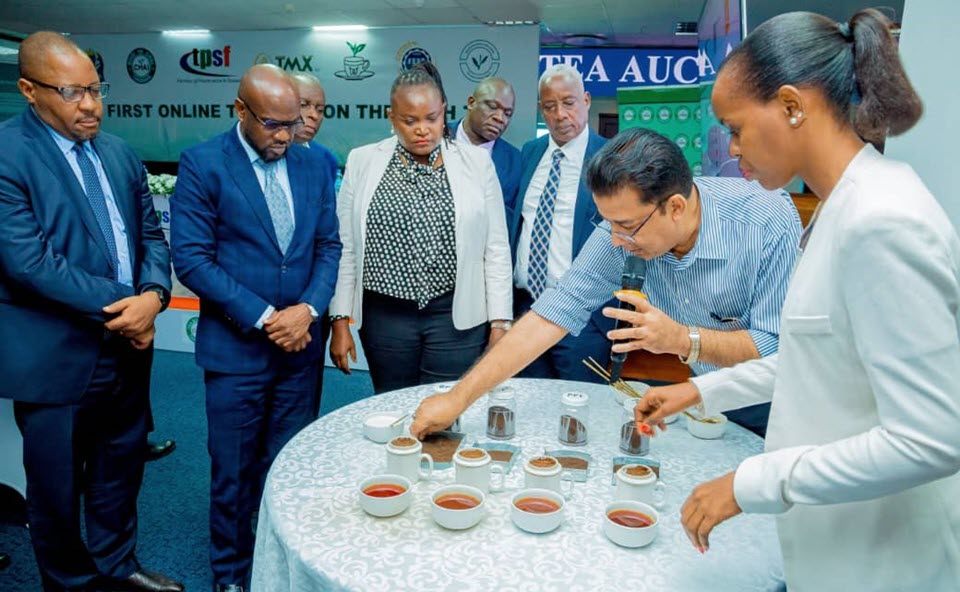 Tanzania launches digital tea auction