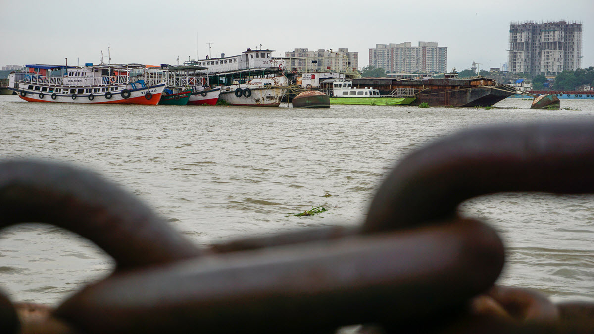 Port of Kolkata, Hugoi River anchorage