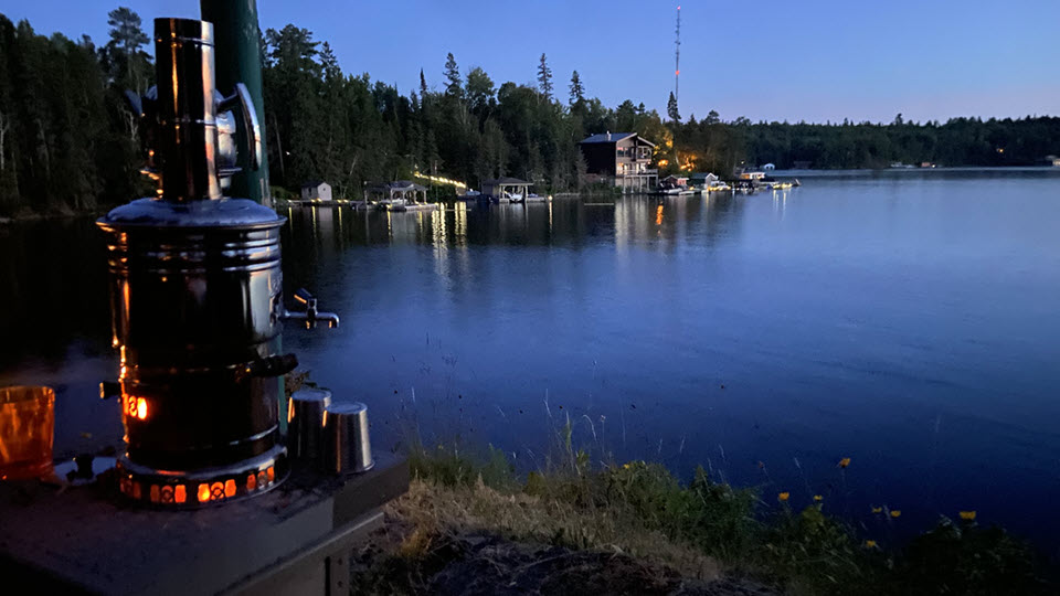 Samovar at Sunset